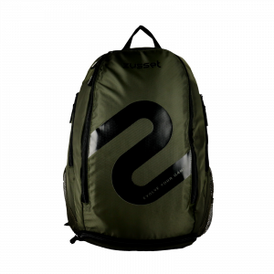 MOCHILA Z VERDE DETALLES NEGRO "ZUSSET"